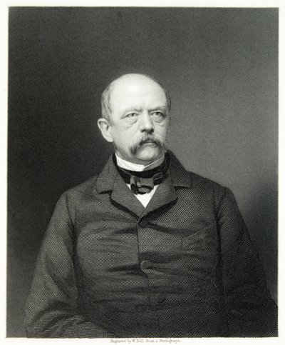 Otto von Bismarck by (after) English photographer