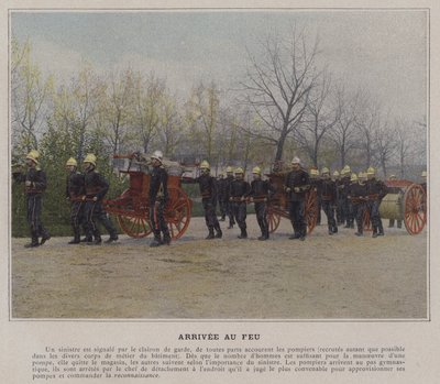 Arrival at the Fire by (after) French Photographer