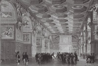 The Palace of Fontainebleau by (after) French School