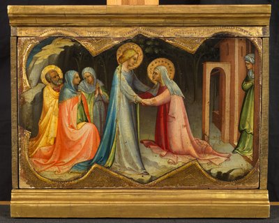 Visitation by (c.1370 1425) Lorenzo Monaco