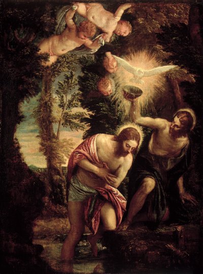 Baptism of Christ by Paolo Veronese