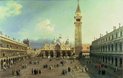 Piazza San Marco, Venice by Giovanni Antonio Canal