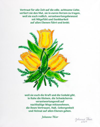 The Rosental Picture of Noble, Mindful Love by Johanna Thier