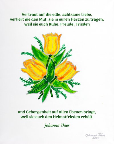 Picture for Calm and Security by Johanna Thier