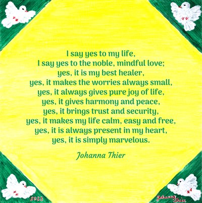 I Say Yes (Version 2) by Johanna Thier