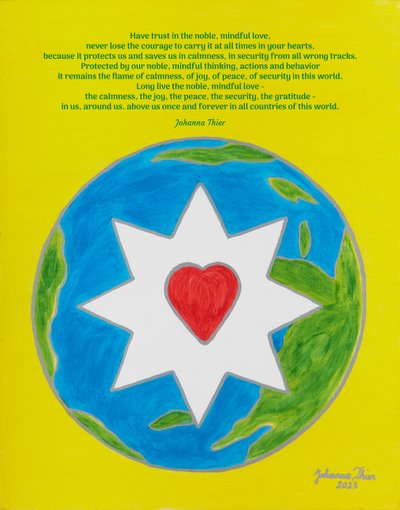 The Star of the Noble, Mindful Love for all Humans of this World by Johanna Thier