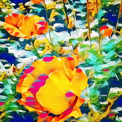 Springtime Blues by Margareta Uliarte