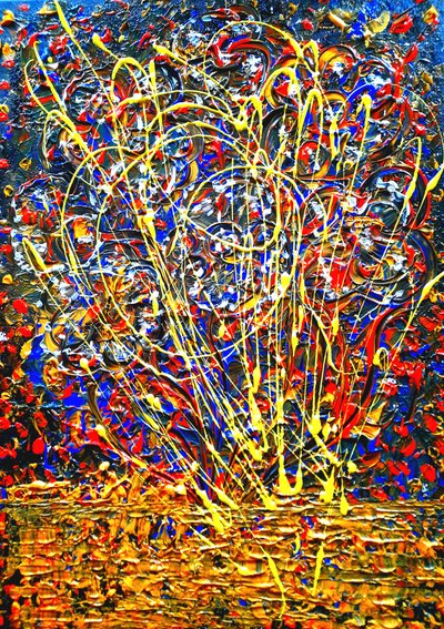 Solstice. The magic of fireworks. by Margareta Uliarte