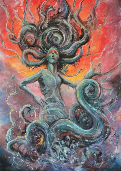 Medusa by Sandra Lessinger