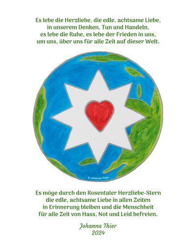 Long Live Peace for All Time in this World by Johanna Thier