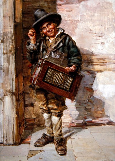 The Hurdy-Gurdy Player by A.J. Rayner