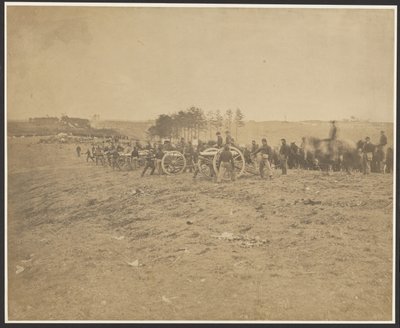 First Connecticut Battery, Near Fredericksburg by A.J. Russell