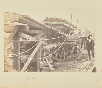 Truss Experiment, Alexandria, Va. by A.J. Russell