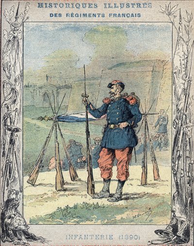 French infantry by A. Demarle