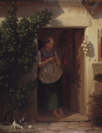 A Peasant Girl by A. Dorph