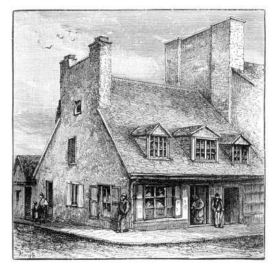 Old French House, Quebec, Canada by A. Forsyth