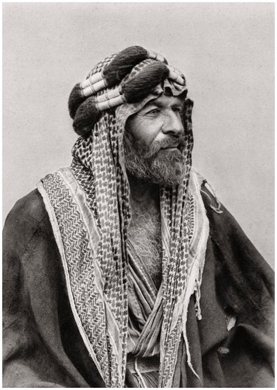 An Arab Sheikh, Iraq, 1925 by A. Kerim