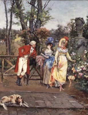 Flirtation by A. Orselli