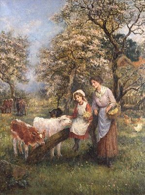 In the Orchard by A. Trevor Haddon