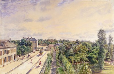 The Guest House at Sevres, c.1840 by A. de Lareuziere