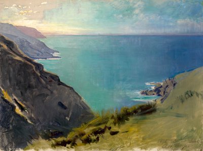 Cornish Headlands by Abbott Handerson Thayer