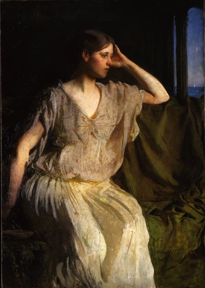 Woman in Grecian Gown by Abbott Handerson Thayer