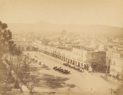 Mexican Views. Mexico, Mercaderes Portal by Abel Briquet