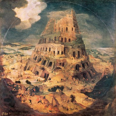 The Tower of Babel by Abel Grimmer or Grimer