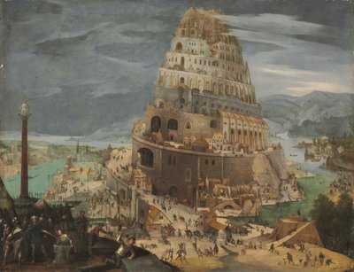 The Tower of Babel by Abel Grimmer or Grimer
