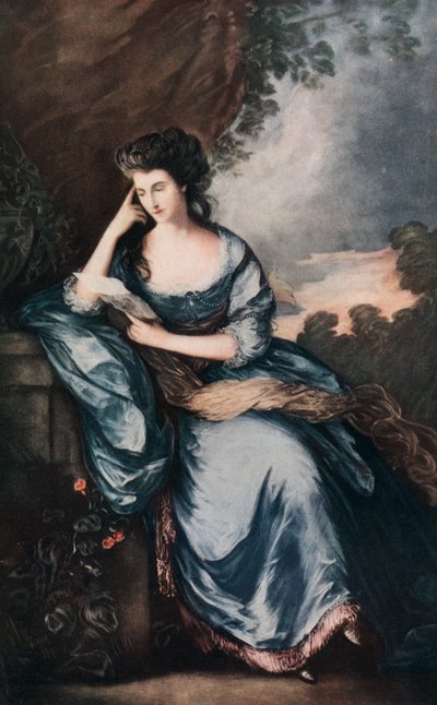 Lady Douglas in the Garden by Abel Jamas
