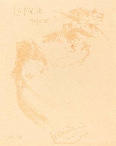 The Sick Muse by Abel Truchet