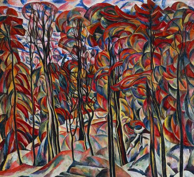 Autumn by Abraham Anshelovich Manievich