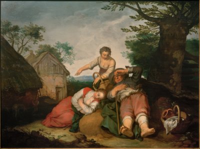 Peasant Scene with the Prodigal Son by Abraham Bloemaert