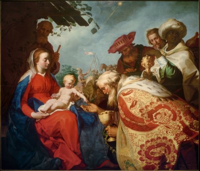The Adoration of the Magi by Abraham Bloemaert