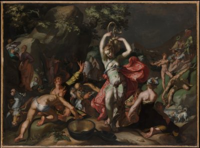 Moses Striking the Rock by Abraham Bloemaert