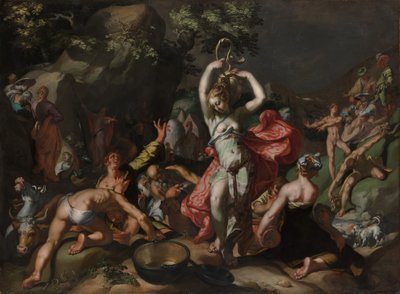 Moses Striking the Rock by Abraham Bloemaert