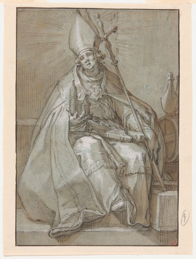 Saint Willibrord by Abraham Bloemaert
