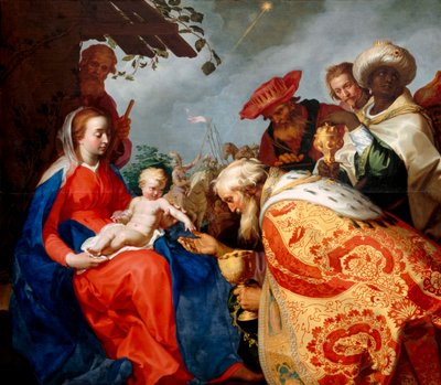 The Adoration of the Magi by Abraham Bloemaert