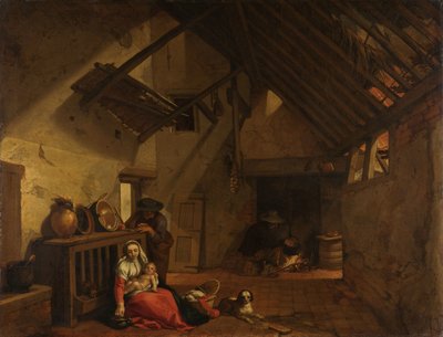 The Rest on the Flight into Egypt by Abraham Bloemaert
