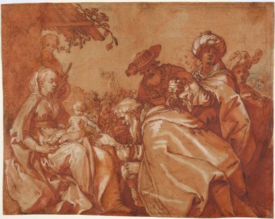 The Adoration of the Magi by Abraham Bloemaert