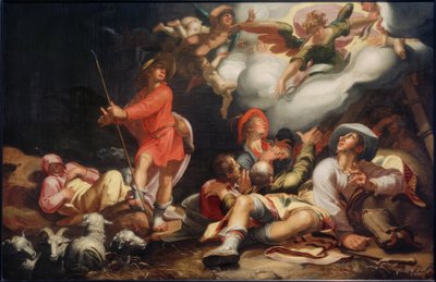 Annunciation to the Shepherds by Abraham Bloemaert