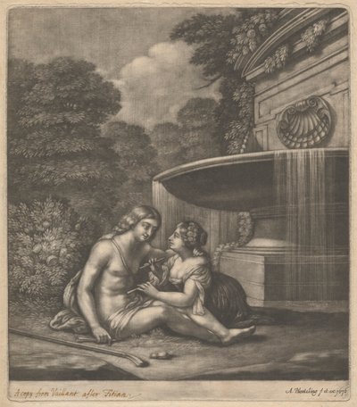 Shepherd and Shepherdess by Abraham Blooteling