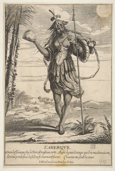 America by Abraham Bosse
