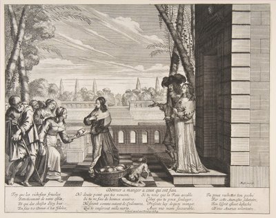 Feeding the Hungry by Abraham Bosse