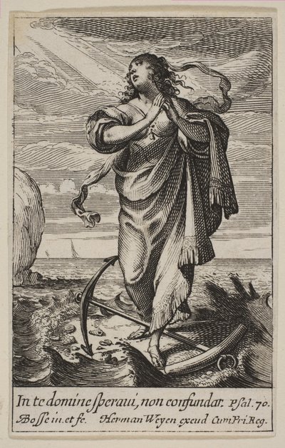 Hope, 1636 by Abraham Bosse