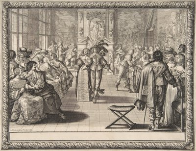 The Ball by Abraham Bosse