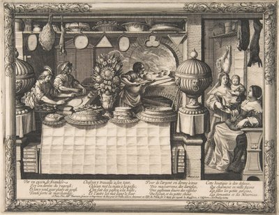 The Confectioner by Abraham Bosse