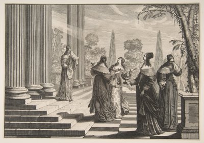 The Foolish Virgins Rejected by Abraham Bosse