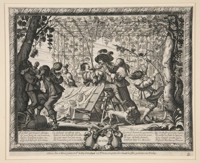 The Four Seasons: Autumn by Abraham Bosse