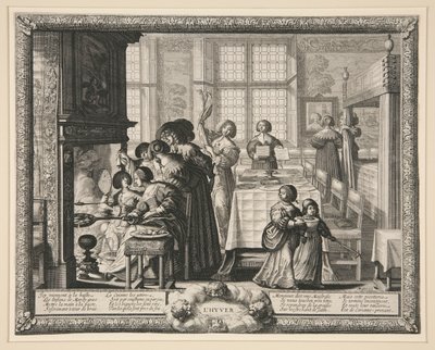 The Four Seasons: Winter by Abraham Bosse